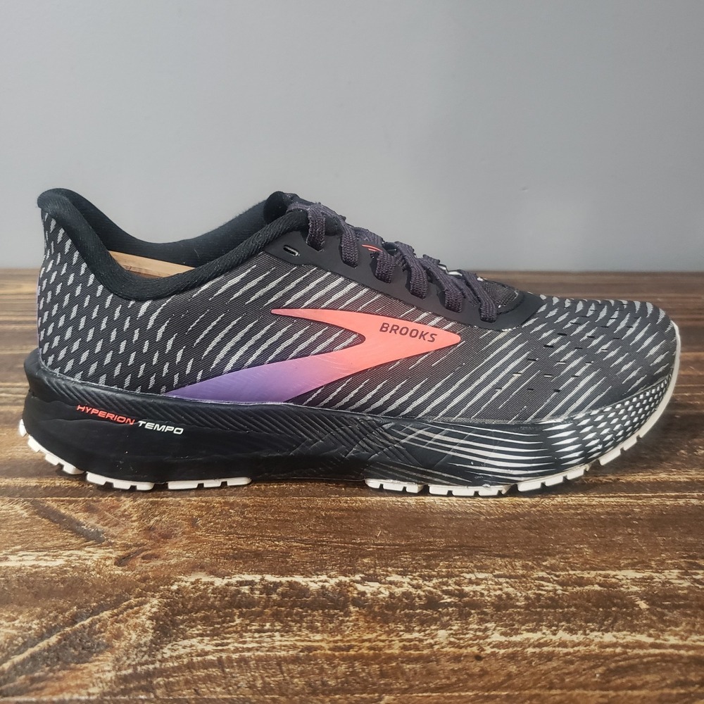 Brooks Hyperion Tempo Womens Size 7 Running Shoes Black 1203281B026
